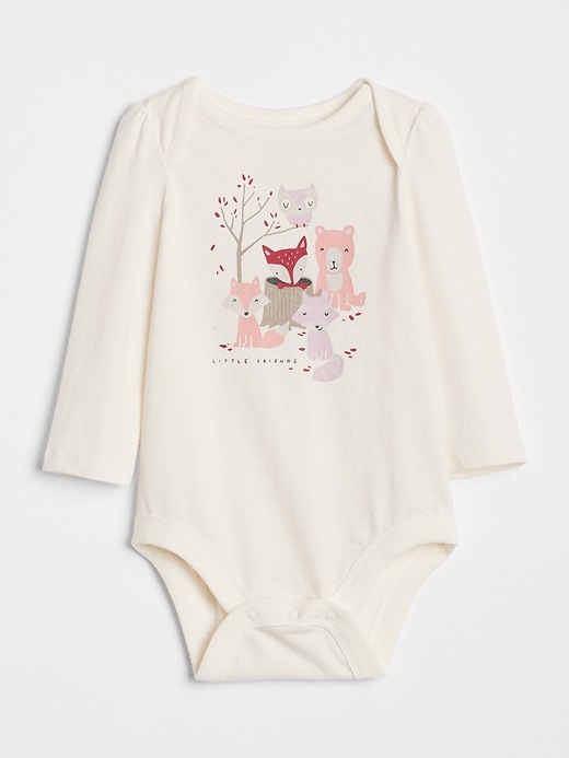 Image number 6 showing, Graphic Long Sleeve Bodysuit