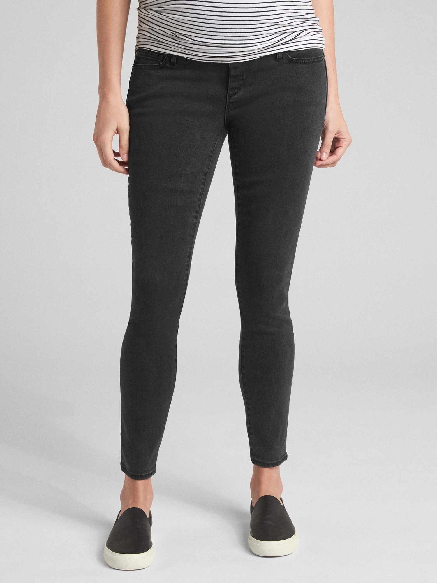 gap black skinny jeans