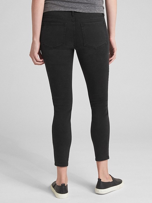 Image number 2 showing, Maternity Soft Wear Comfort Panel True Skinny Jeans