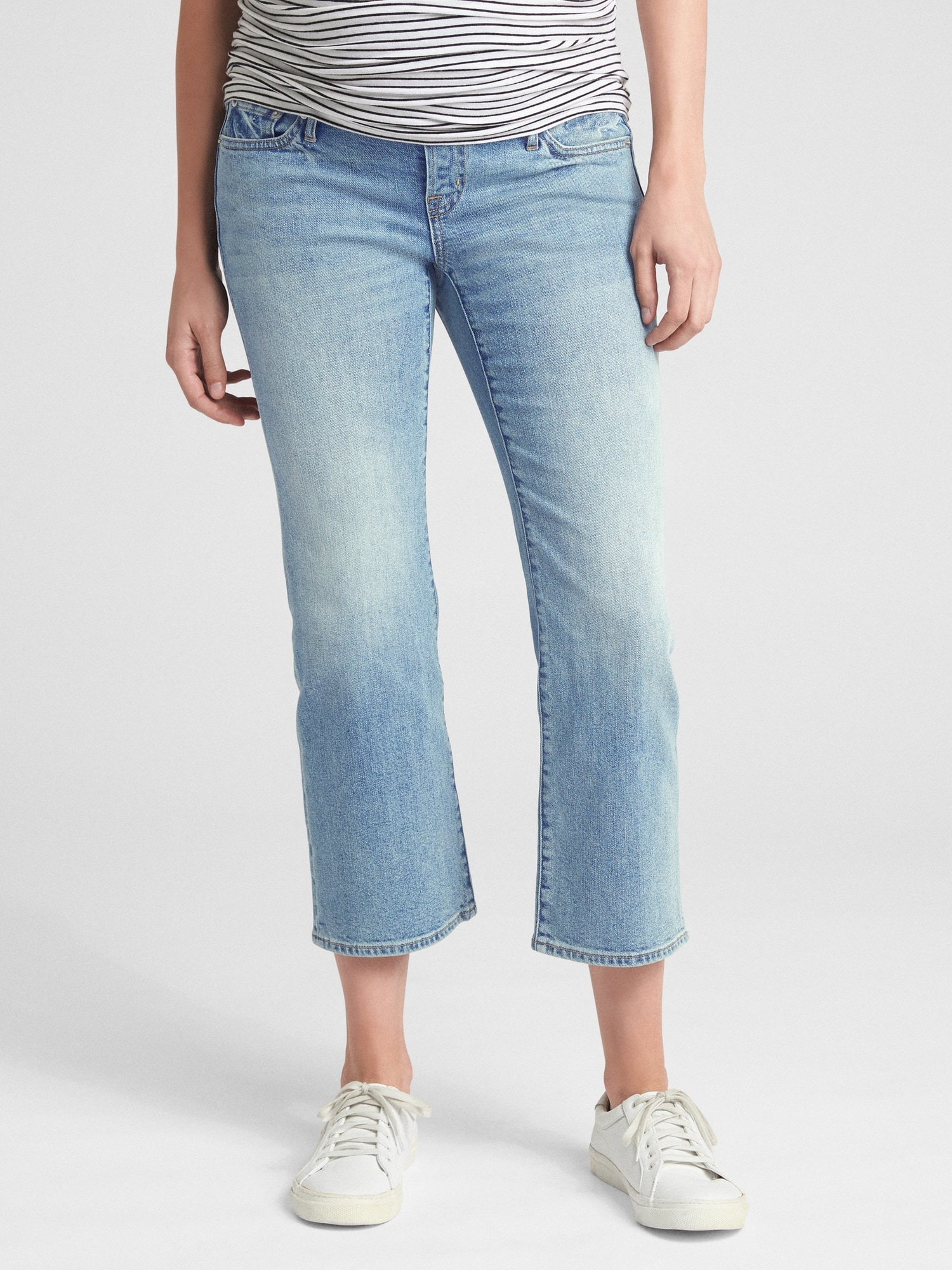 gap crop kick jeans