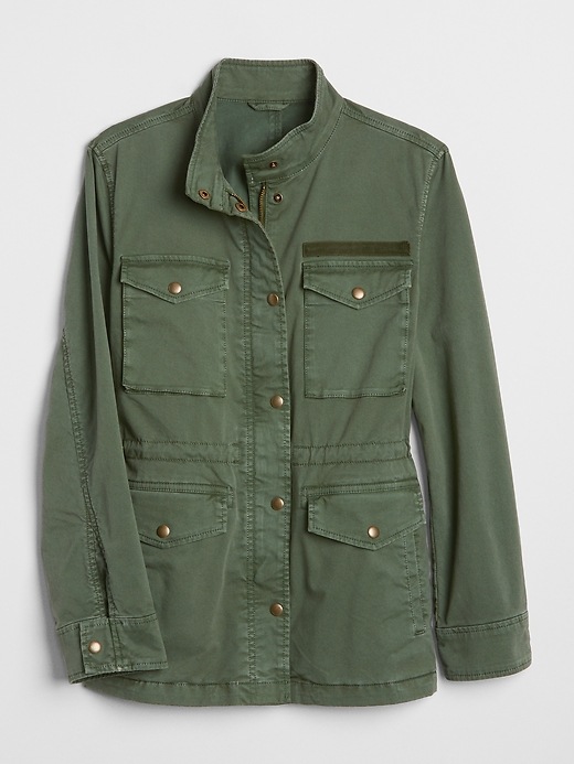 Image number 6 showing, Military Shirt Jacket