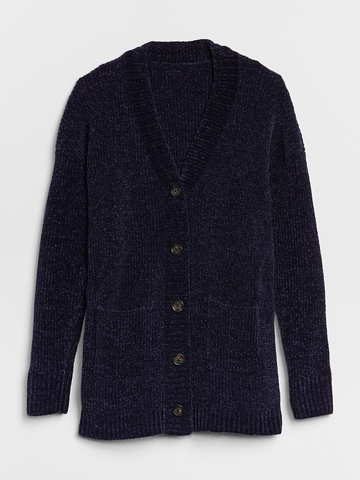Image number 6 showing, Kids Chenille Cardigan Sweater