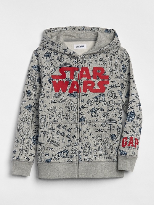 Image number 1 showing, GapKids &#124 Star Wars&#153 Hoodie Sweatshirt