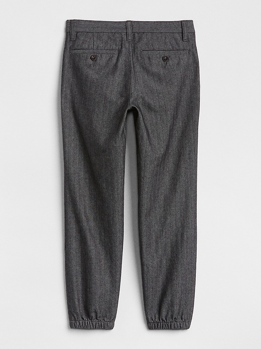 Image number 3 showing, Kids Dressy Twill Joggers