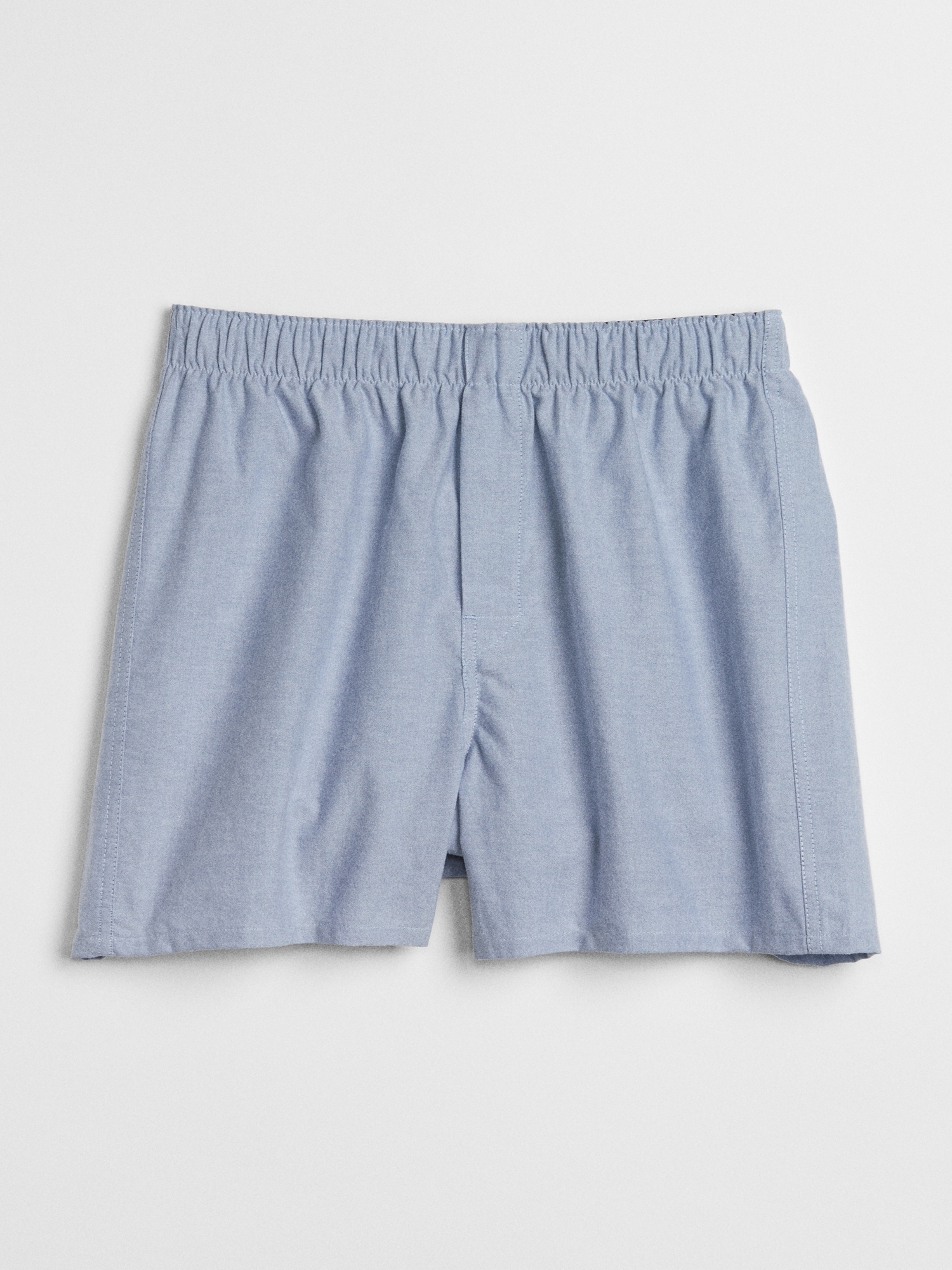 Gap 4.5" Oxford Boxers blue. 1