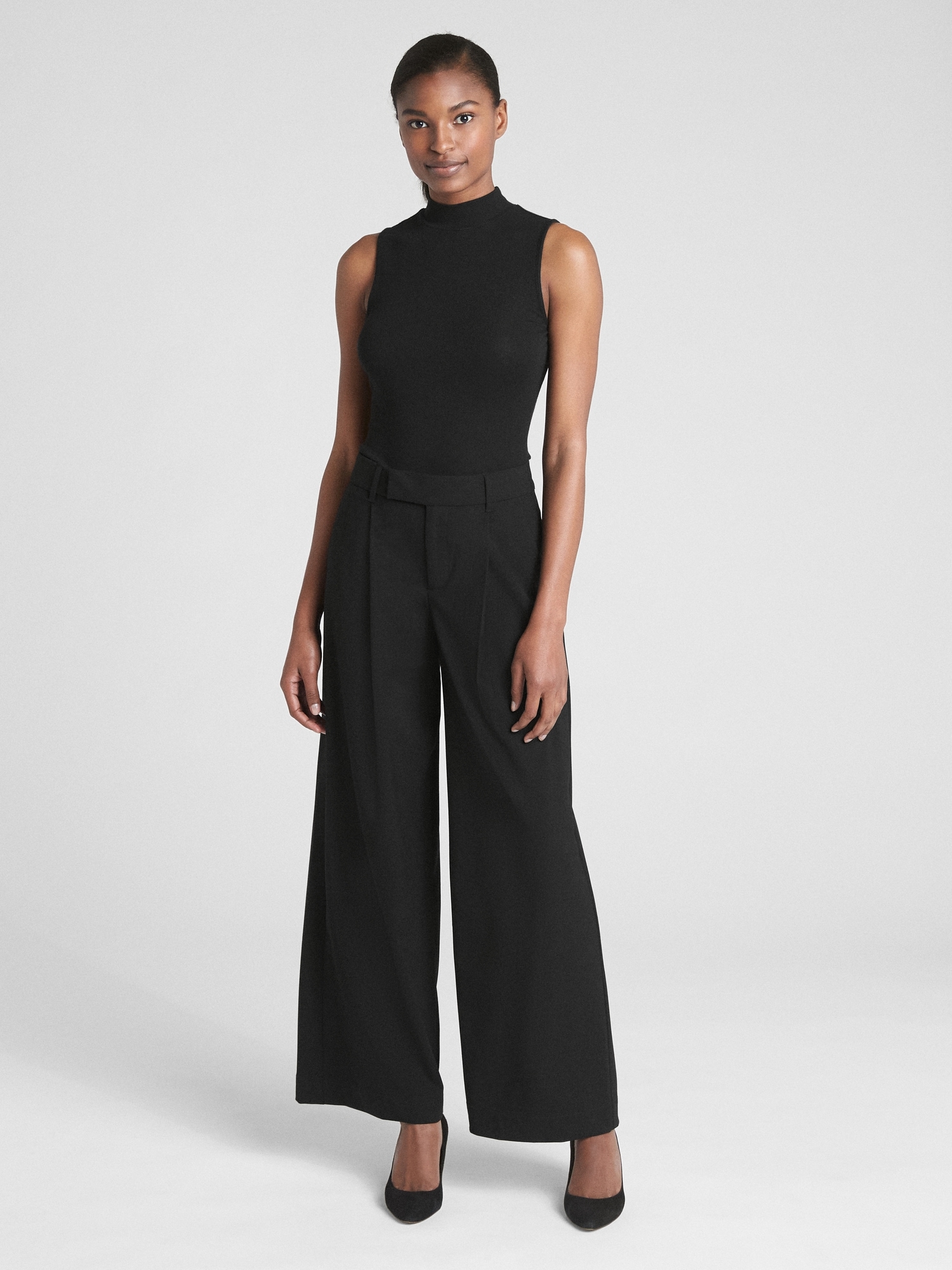 Drapey wide deals leg pants