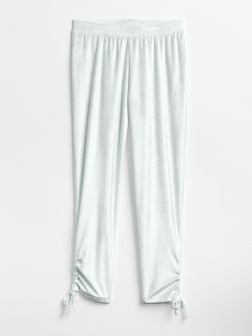 Image number 3 showing, Side-Tie Lounge Pants in Velour
