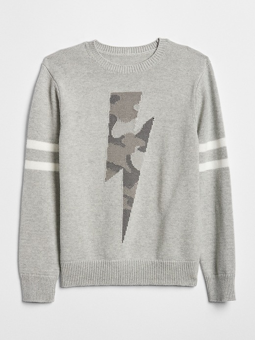 Image number 6 showing, Graphic Crewneck Sweater