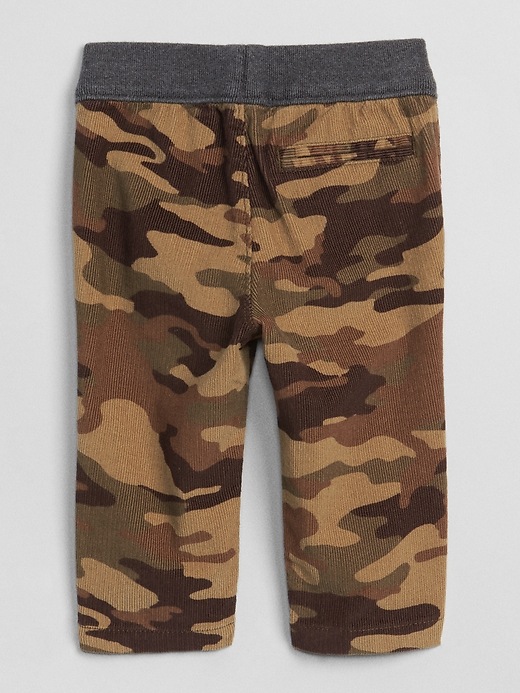 Image number 2 showing, Baby Camo Cord Pull-On Pants