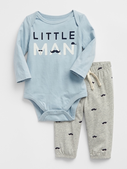 Image number 1 showing, Long Sleeve Bodysuit Set