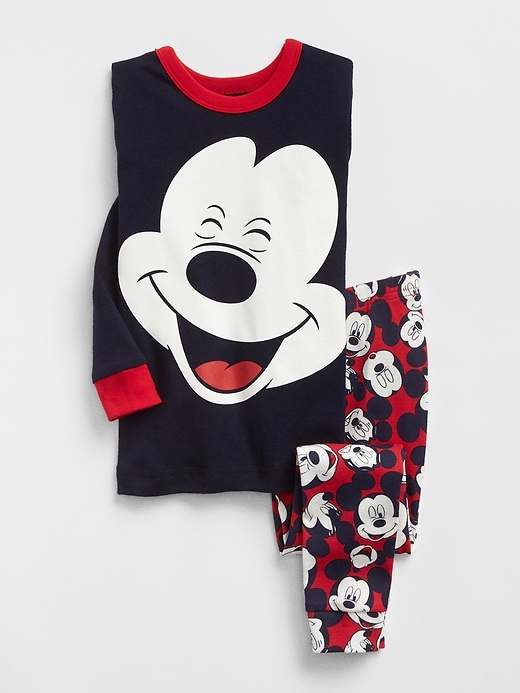 Image number 1 showing, babyGap &#124 Disney Mickey Mouse PJ Set