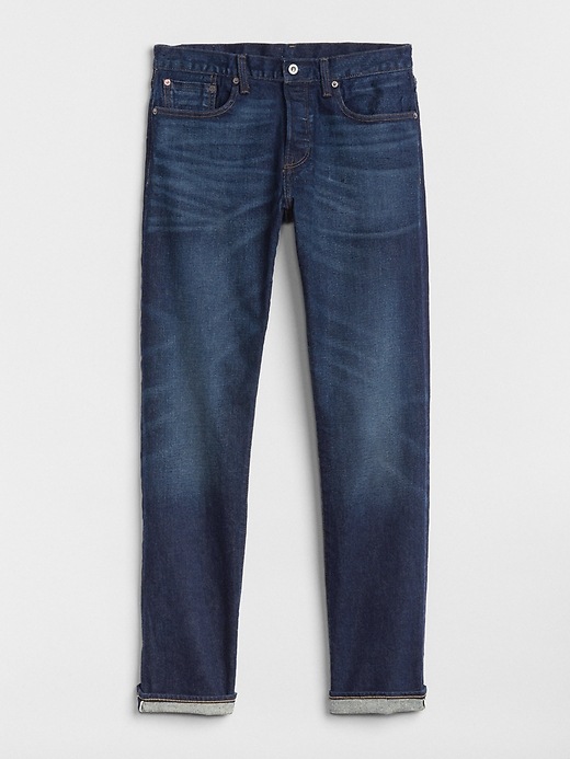Image number 6 showing, Limited-Edition Cone Denim&#174 Selvedge Slim Jeans with GapFlex