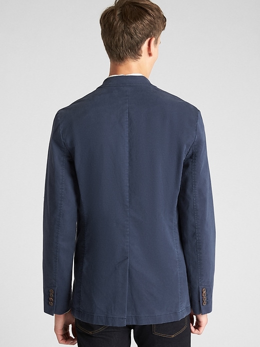 2 of 8 showing, with the color blue of product Casual Classic Blazer In Stretch