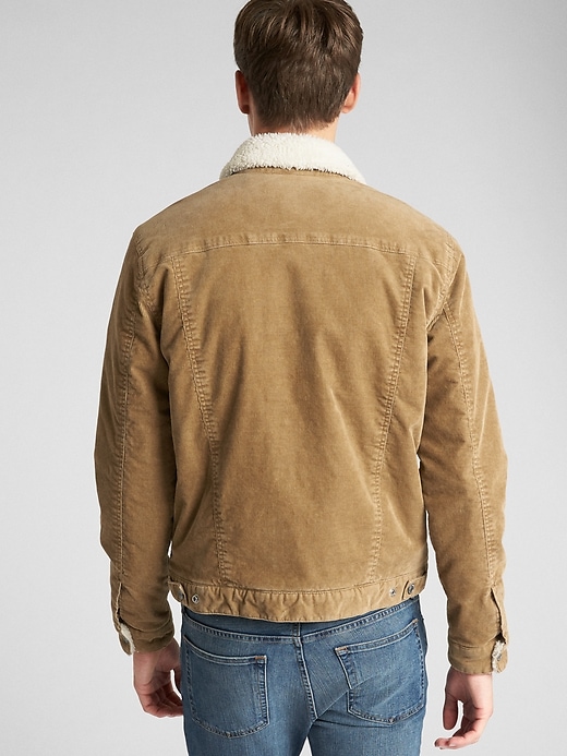 Image number 2 showing, Sherpa-Lined Icon Cord Jacket