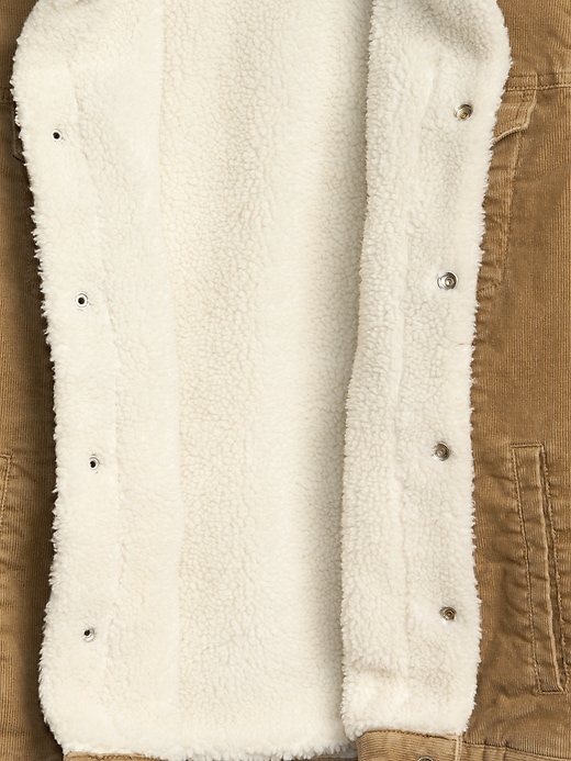 Image number 6 showing, Sherpa-Lined Icon Cord Jacket