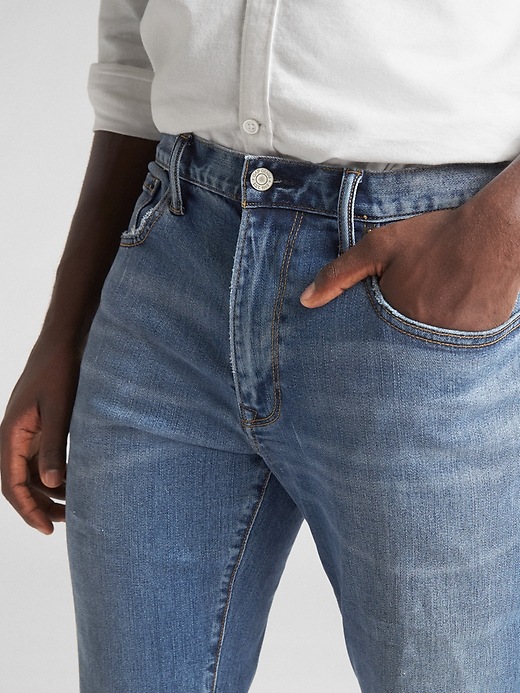 Image number 5 showing, Soft Wear Straight Jeans with GapFlex