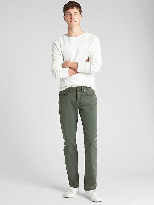 Image number 3 showing, Color Jeans in Slim Fit with GapFlex