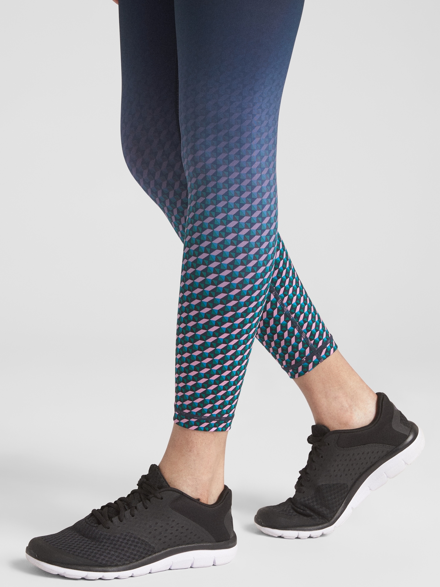 GFast Blackout V-Waist Ombre Print Leggings