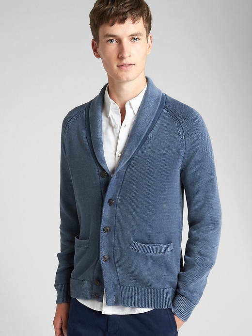 View large product image 1 of 1. Shawl Cardigan Sweater