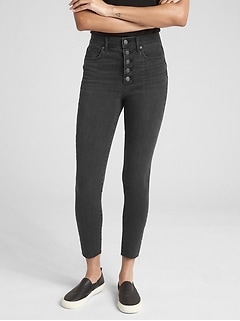 super high rise true skinny jeans in 360 stretch