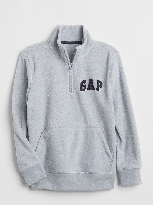 Image number 1 showing, Logo Quarter-Zip Sweatshirt