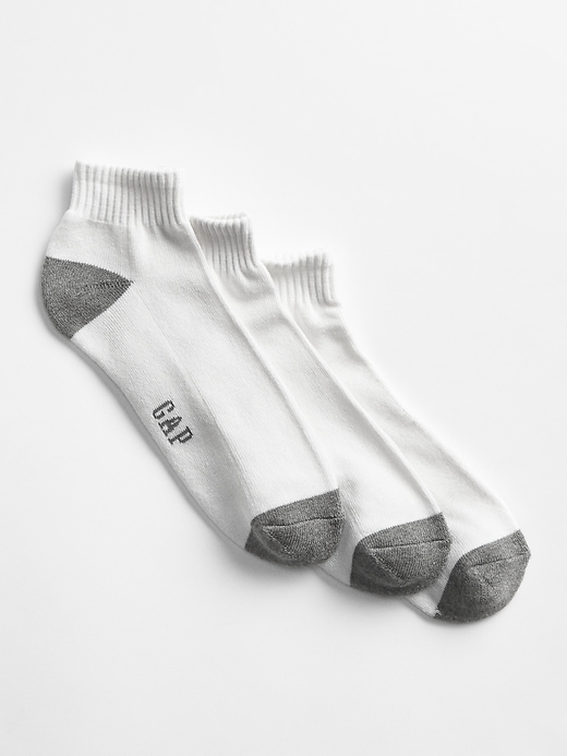 View large product image 1 of 1. Quarter Crew Socks (3-Pack)