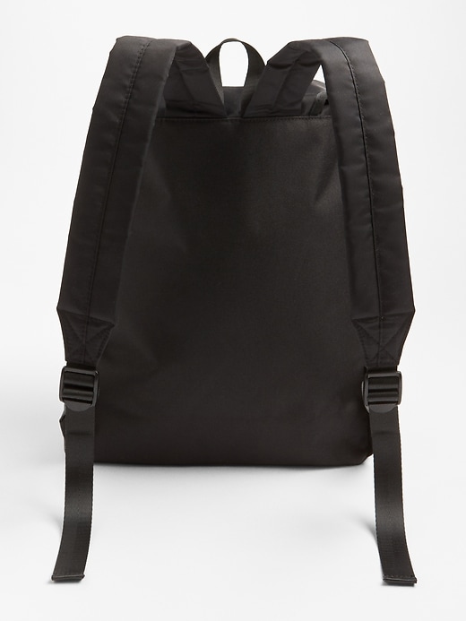 2 of 8 showing, with the color true black of product GapFit backpack