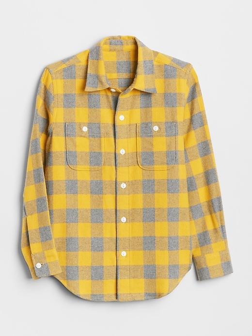 Image number 1 showing, Buffalo Plaid Flannel Shirt