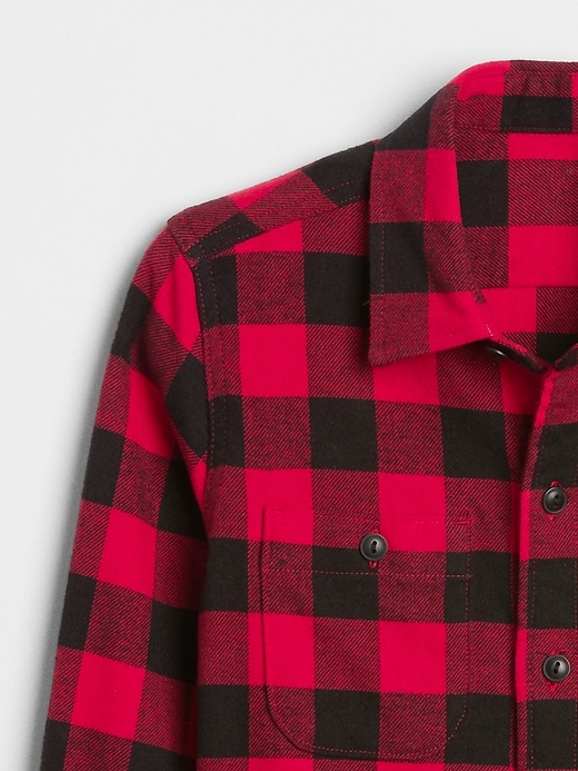 Image number 4 showing, Buffalo Plaid Flannel Shirt