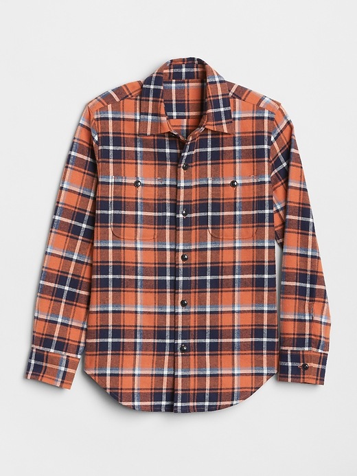 Image number 1 showing, Flannel Long Sleeve Shirt
