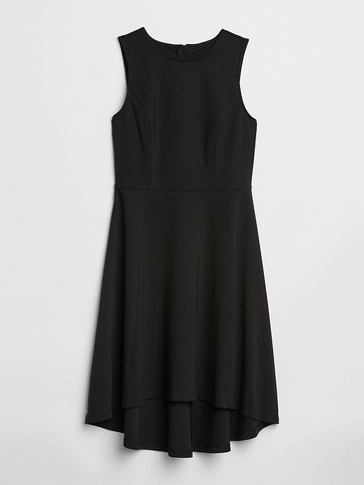 Image number 6 showing, Fit and Flare Sleeveless Hi-Lo Dress