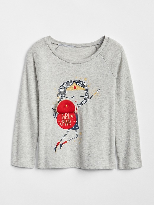Image number 3 showing, babyGap &#124 DC&#153 Wonder Woman Flappy Graphic T-Shirt