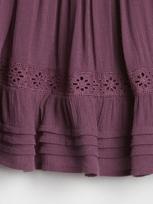 Image number 3 showing, Smocked Embroidery Skirt