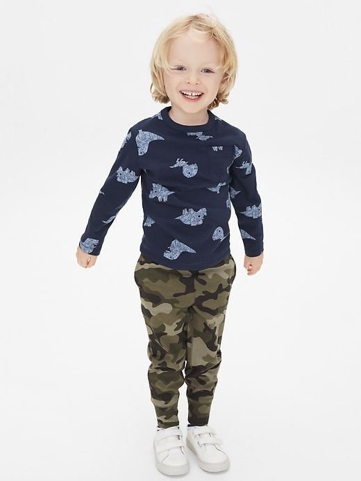 Image number 4 showing, Toddler Pull-On Camo Joggers