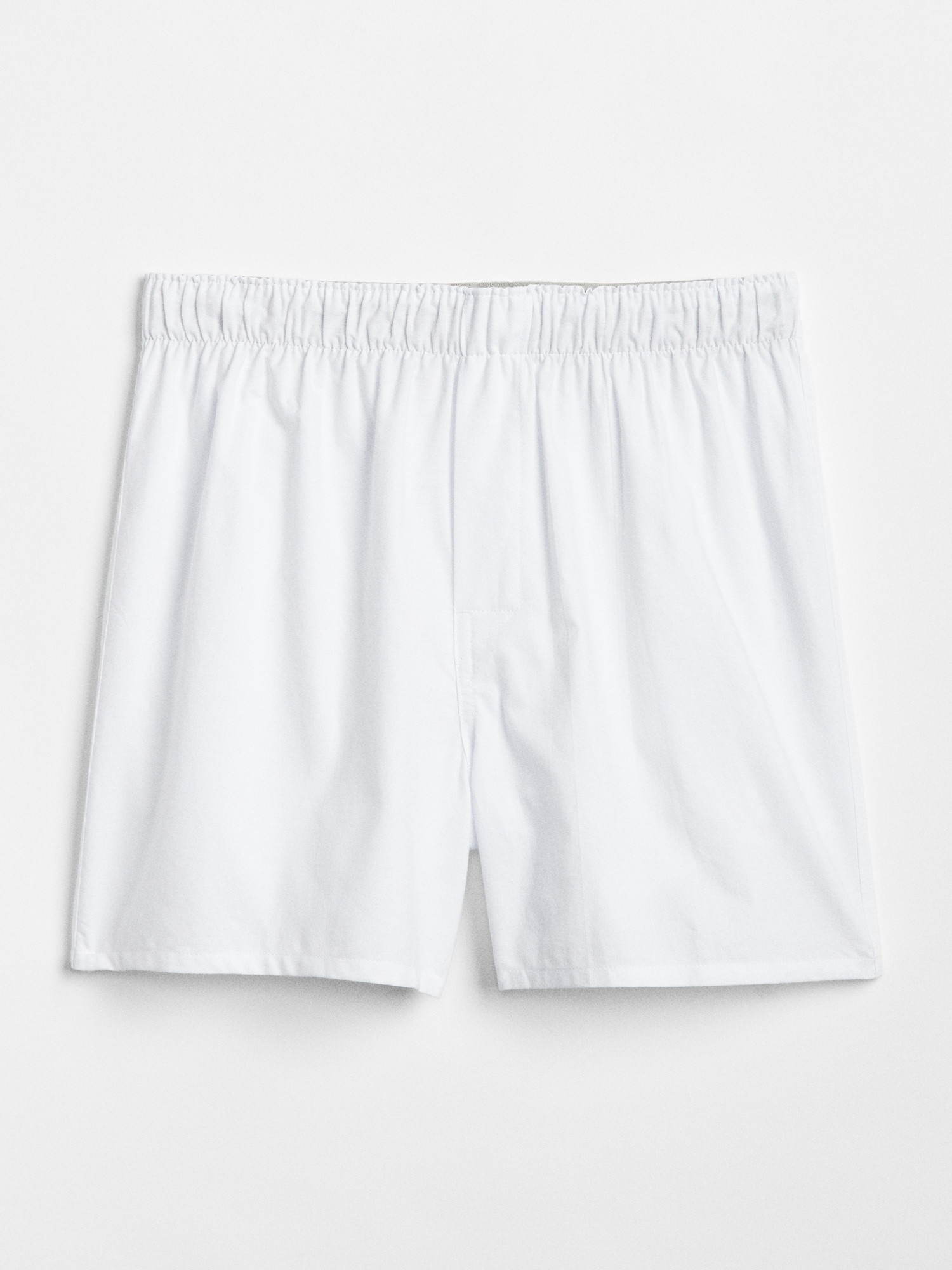 Gap 4.5" Oxford Boxers white. 1