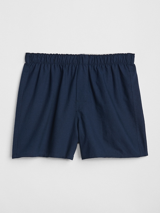1 of 8 showing, with the color blue of product 4.5" Oxford Boxers
