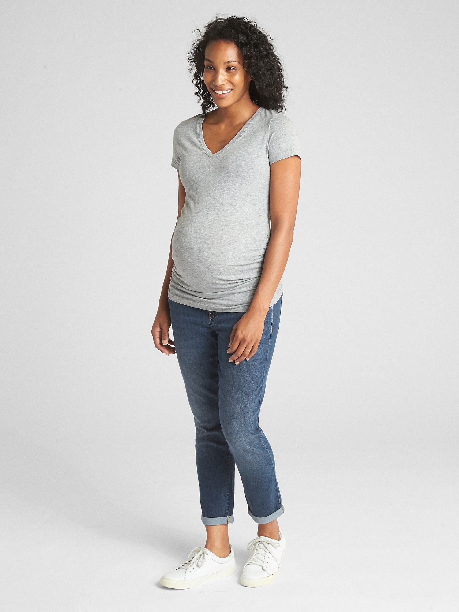 gap maternity girlfriend jeans