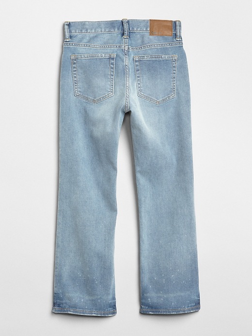 Image number 3 showing, Kids Distressed Boot Jeans with Stretch