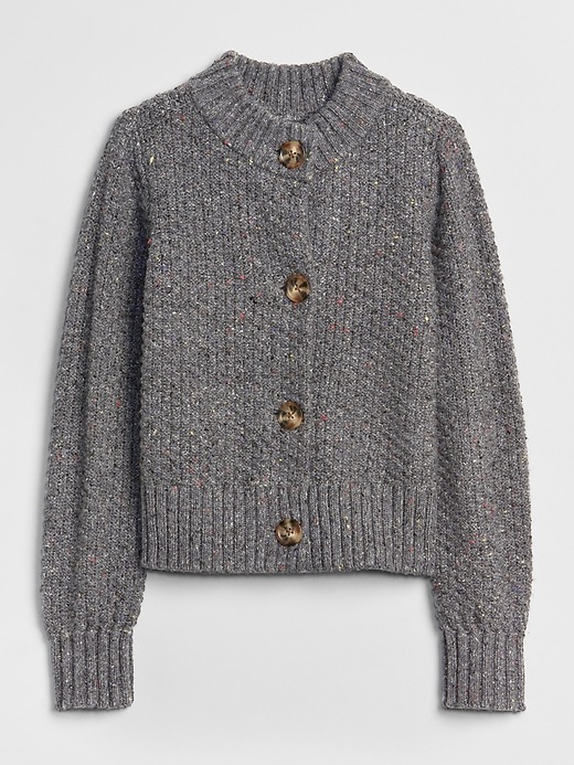 Image number 1 showing, Textured-Knit Cardigan Sweater