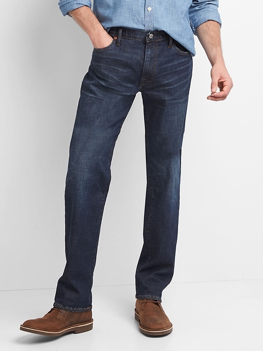 Image number 1 showing, Straight Jeans With Gapflex