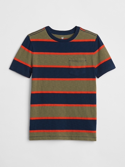 Image number 4 showing, Stripe Pocket Short Sleeve T-Shirt