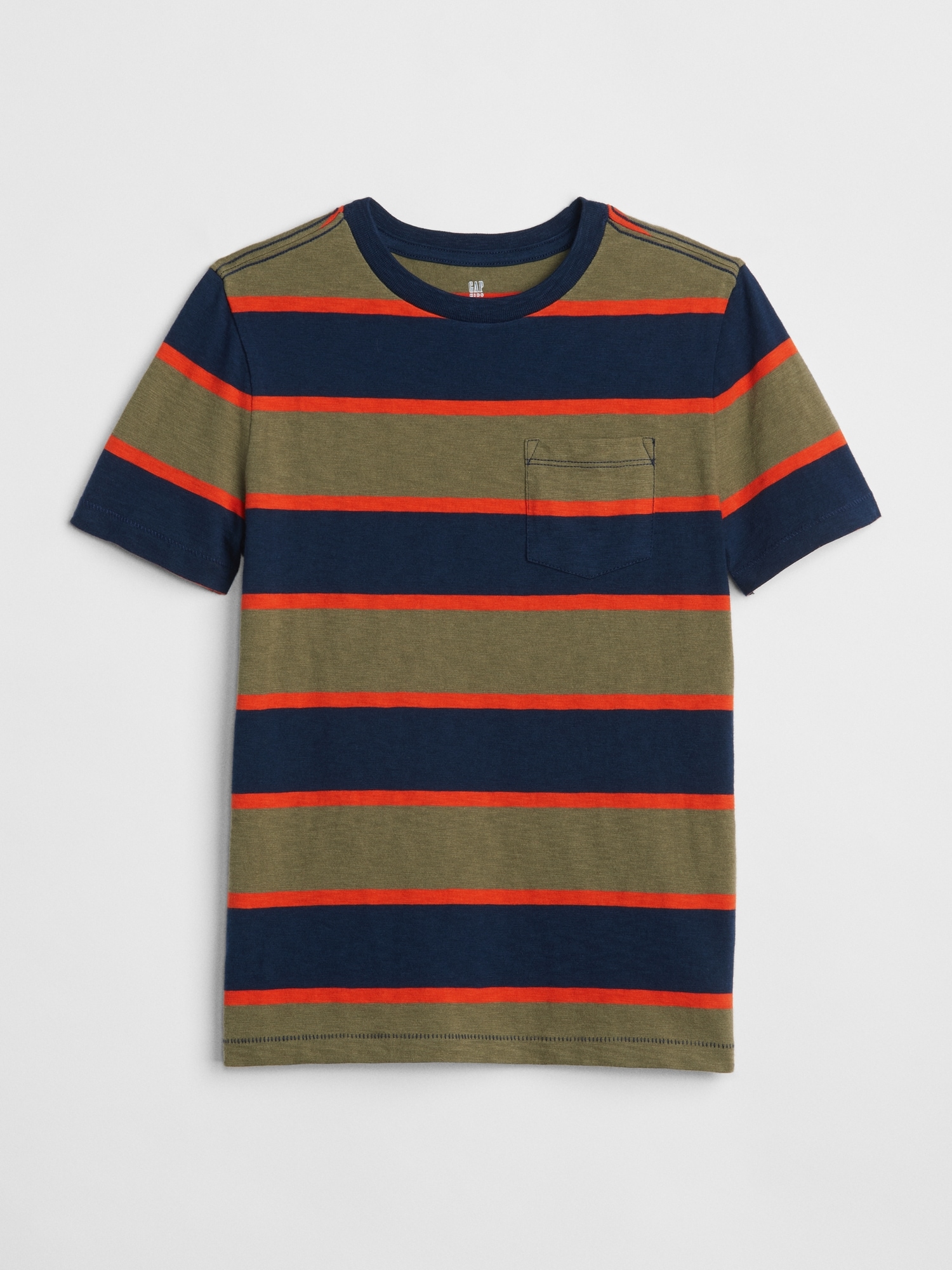 【CAYL】 stripe pocket short sleeve / black CAYL STRIPE POCKET SHORT SLEEVE 條紋口袋短袖上衣25SS