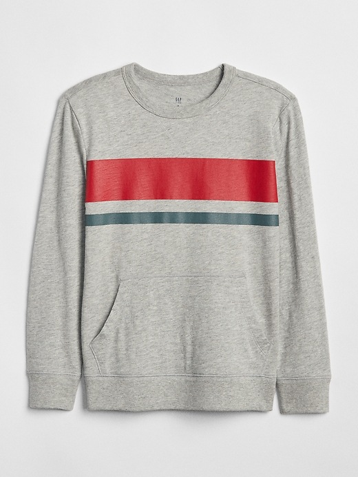 Image number 1 showing, Chest-Stripe Sweatshirt