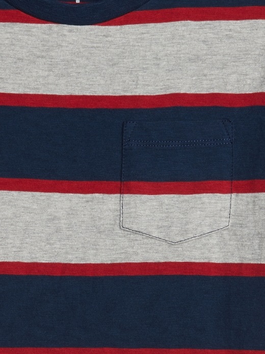 Image number 3 showing, Stripe Pocket Short Sleeve T-Shirt