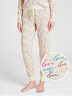 gap pajama joggers