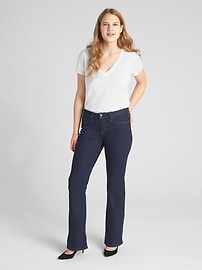 Mid Rise Long Lean Jeans Gap