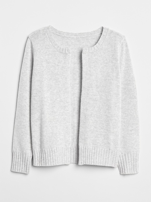 Image number 6 showing, Open-Front Cardigan Sweater in Cashmere
