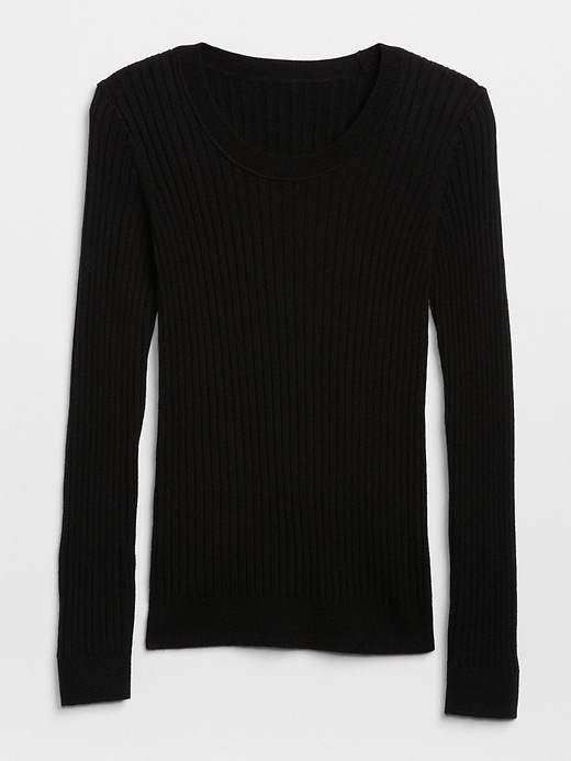 Image number 6 showing, Ribbed Crewneck Pullover Sweater