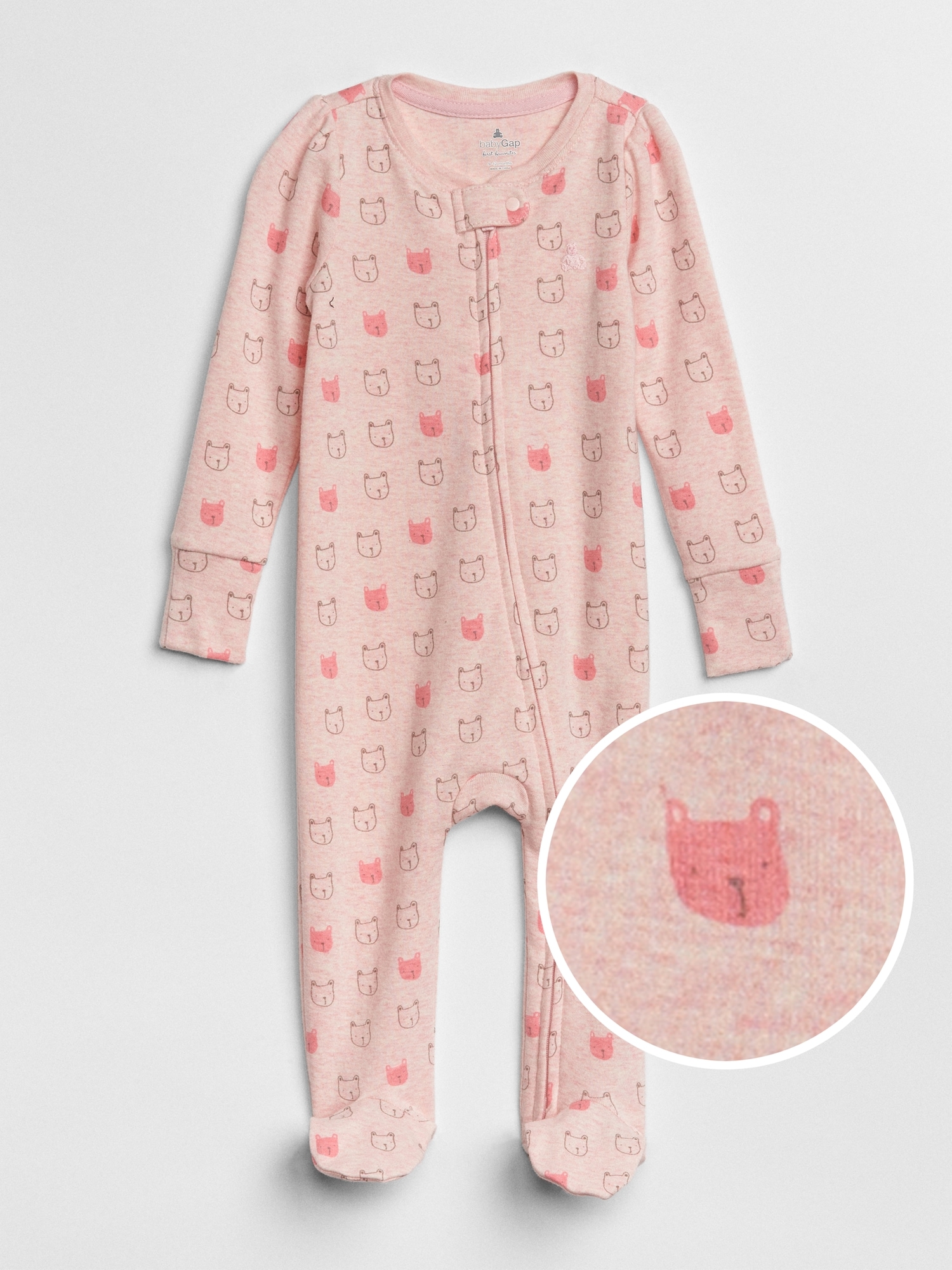 Baby First Favorite Print Footed One Piece