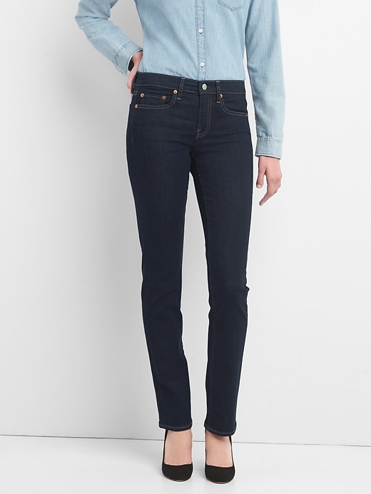 Gap Womens Mid Rise Classic Straight Jeans Gap Womens Mid Rise Classic Straight Jeans